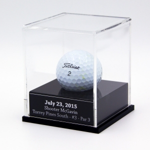 Sıcak satış akrilik golf topu vitrinin 