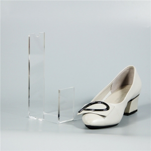 Basit Tasarım Akrilik Ayakkabı Ekran Standı 