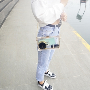  YAGELI Zincir ile yeni tasarım akrilik zincir çanta 