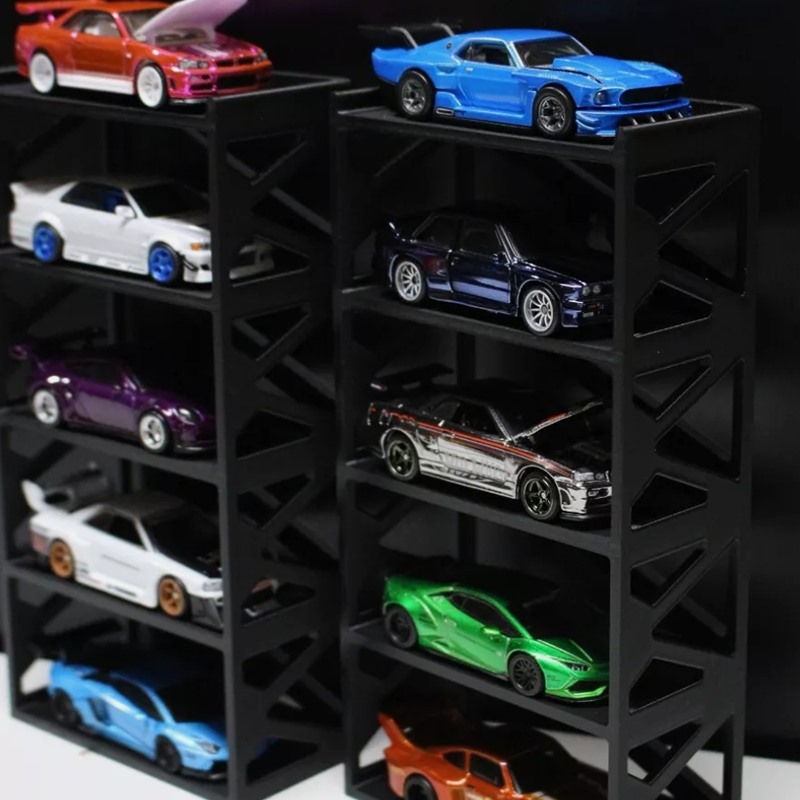 wall mounted plastic display rack
