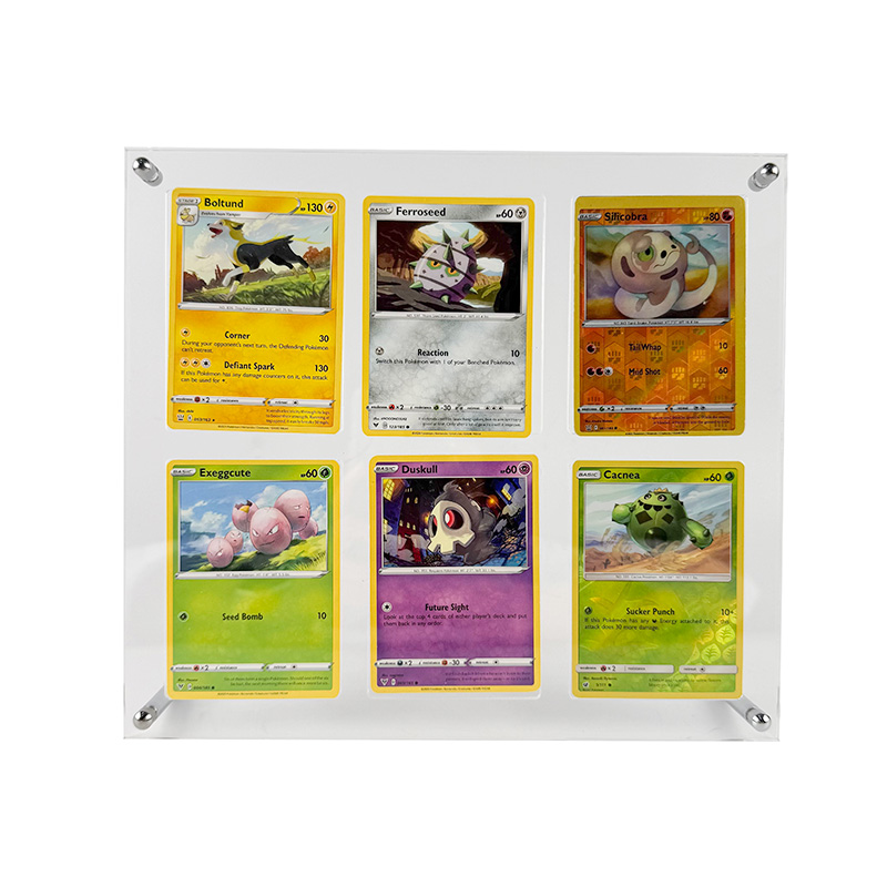 6 slot card display