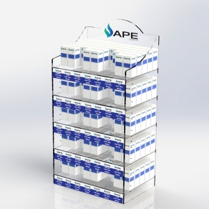 akrilik e-sigara tezgahı üst teşhir ünitesi üretimi 