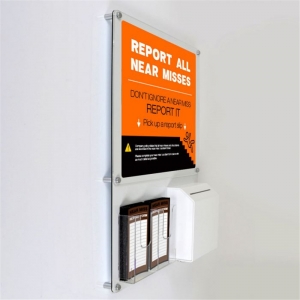 öneri kutusu ile ofis duvara monte persex ekran kartı 