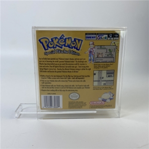 Toptan perspex Pokemon Gameboy renk kutusu akrilik video oyun kasası
 