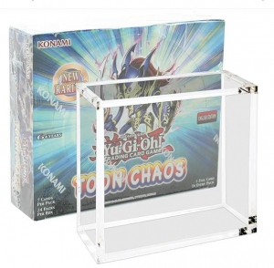 Açık Lucite PTCG ETB Kılıf Akrilik Booster Kutusu Pokemon  