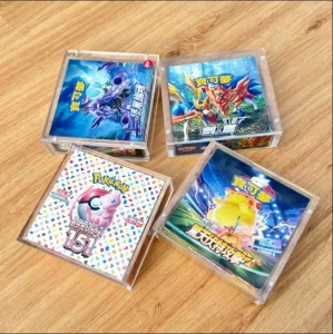 Toptan Pokemon Japon Akrilik Güçlendirici Kutusu 
