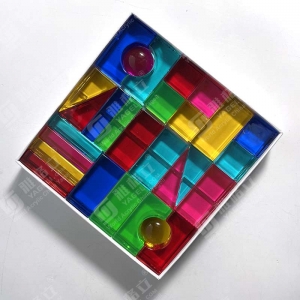 3D Akrilik Mücevher Blokları