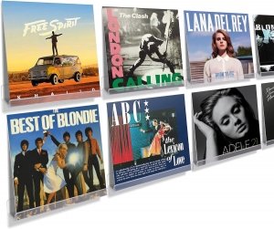 Vinil Plak Duvara Montaj Rafları
