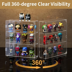 Funko Pop Figürleri için Şeffaf Vitrin 