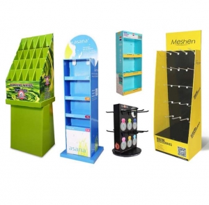 karton vitrin rafı süpermarket sergileme rafı 