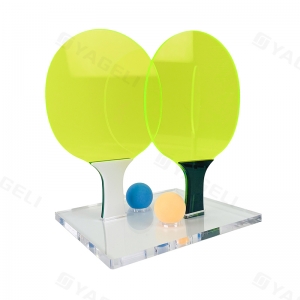 Su geçirmez akrilik Ping Pong kürek seti