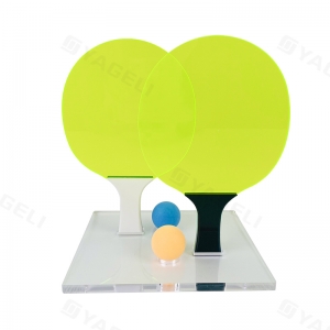Neon Özel Lüks Akrilik Ping Pong Kürek Seti Tabanlı 
