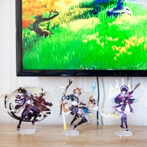 Genshin Impact Akrilik Stand Figür Standı 
