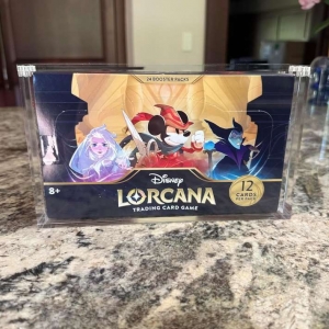 Lorcana Booster Box Ticaret Kartı Koruyucu Ekran Akrilik Kılıf 