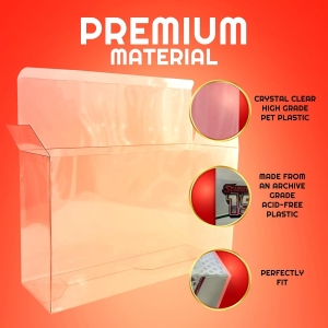 2 Paket - 0.40 mm Pet Plastik Kılıf 