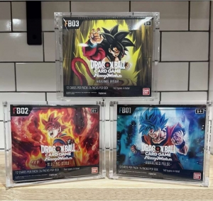 Akrilik Dragon Ball Super Booster Kutusu Ekran Kılıfı 