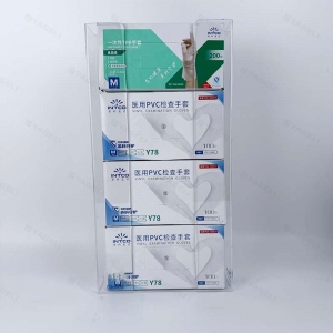 Özelleştirilebilir toptan açık akrilik eldiven dağıtıcı 