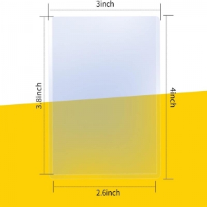 Standart 35pt sert plastik ticaret kartı sahibi toploader 