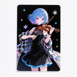 özel anime lazer kartı