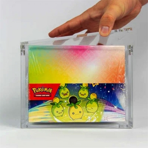Pokémon Mini Tin 10 Kutu için Akrilik Vitrin 