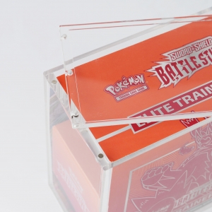 Pokémon Battle Styles Elite Trainer Box (ETB) Akrilik Koruyucu Kılıf 