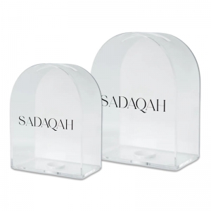 Toptan Akrilik Sadaka Tzedakah Kutusu 
