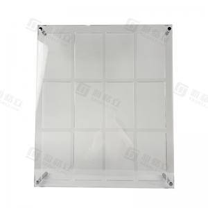 12 Yuvalı Tasarımlı Akrilik PSA Kart Sergileme Standı 