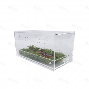 Akrilik Çekmece Tipi Sürüngen Evcil Hayvan Taşıyıcısı 