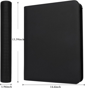 PSA Levhaları için Fermuarlı Ticaret Kartı Albümü