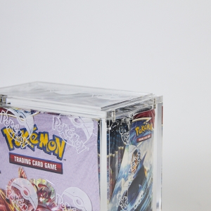 Pokémon TCG Akrilik İstiflenebilir Takviye Kutusu Koruyucu ve Sergileme Kutusu 