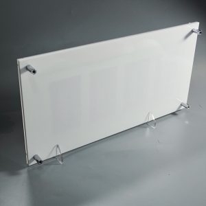 4 Bölmeli Akrilik Takviye Paketi Koruyucu ve Duvar/Masa Üstü Sergileme Çerçevesi 