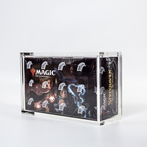 Magic: The Gathering Takviye Paketleri için Şeffaf Akrilik Koruyucu Teşhir Kutusu