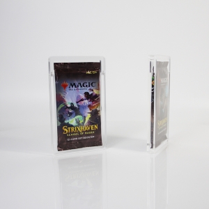 %97 UV Işınlarına Dayanıklı Akrilik MTG Booster Pack Koruma Kılıfı (Evrensel Uyumlu) 