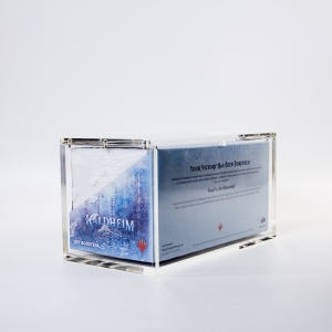 Akrilik UV Işınlarına Dayanıklı Magic: The Gathering Draft Booster Sergileme Kutusu 