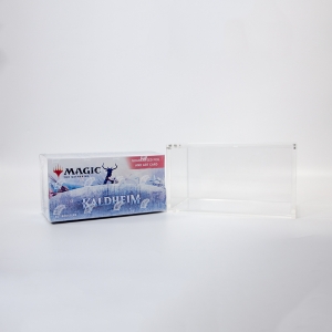 Akrilik UV Işınlarına Dayanıklı Magic: The Gathering Draft Booster Sergileme Kutusu 