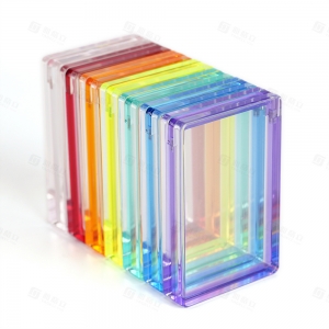 PSA Akrilik Renkli Manyetik Derecelendirilmiş Kart Sergileme Kutusu 