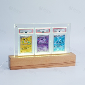 Ahşap Tabanlı LED Işık PSA Standı