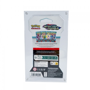 Pokemon için Şeffaf Akrilik Takviye Paketi Çerçevesi 