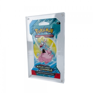Pokemon için Şeffaf Akrilik Takviye Paketi Çerçevesi 