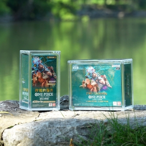 One Piece Booster Kutusu için Premium Şeffaf Akrilik Manyetik Kılıf 