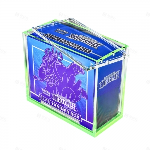 Renkli Tabanlı Akrilik ETB Vitrin | YAGELI TCG Aksesuarları