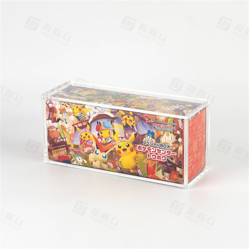 YAGELI, küresel Pokémon TCG aksesuarları pazarı için birinci sınıf akrilik Pokémon Tohoku kutusunu piyasaya sürdü.