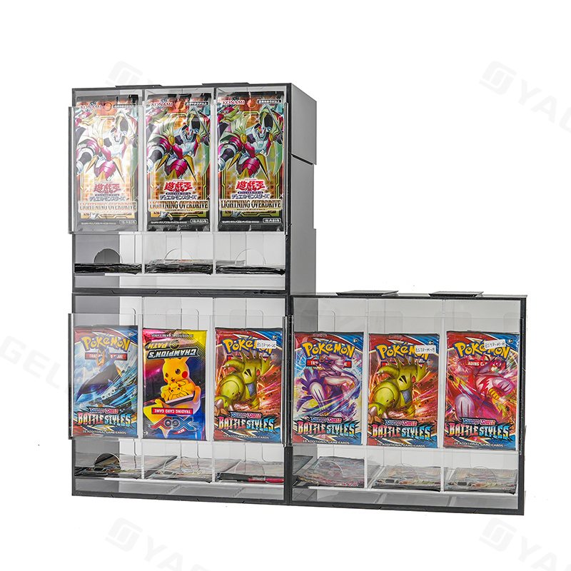 YAGELI Akrilik 3 Yuvalı Pokémon Takviye Paketi Dağıtıcısı